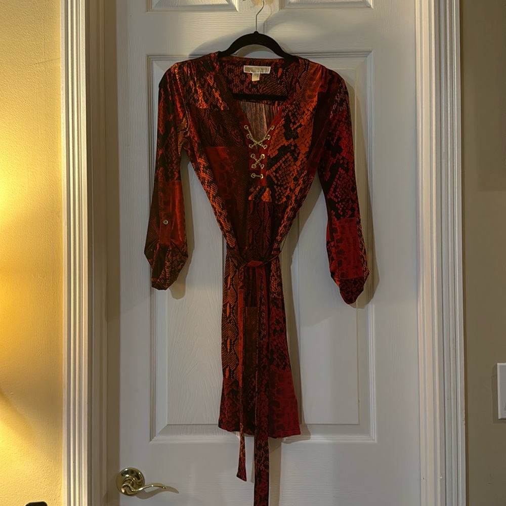 Michael Kors’s dress worn twice